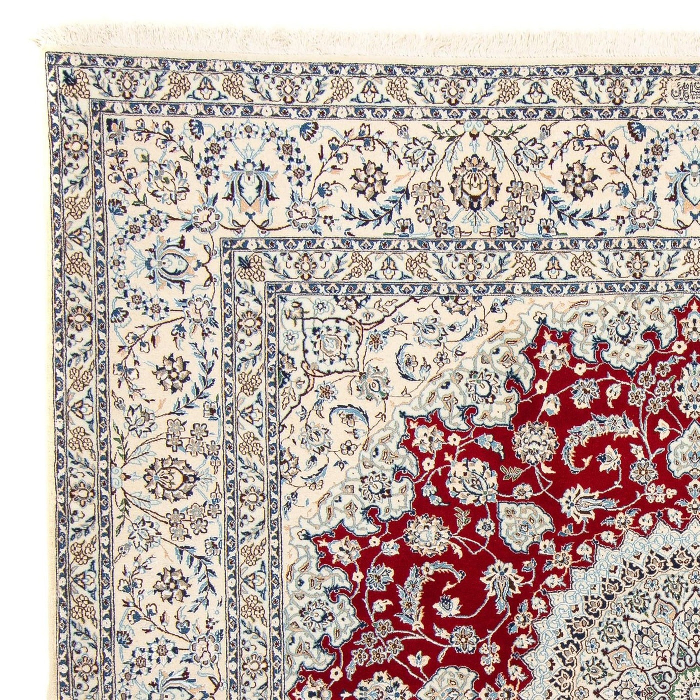 Nain - 6 la Tappeto 205x197cm - Tappeto persiano