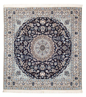 Tappeto Persero - Nain - Reale quadrato  - 153 x 146 cm - rosso scuro