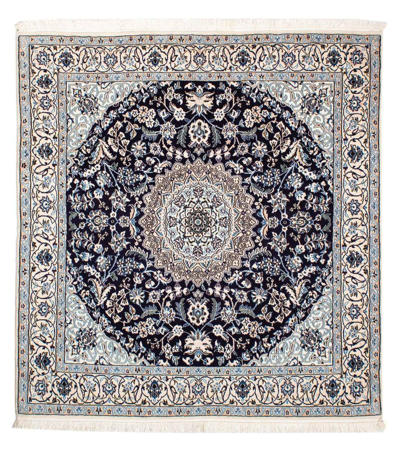 Tappeto Persero - Nain - Reale quadrato  - 153 x 146 cm - rosso scuro