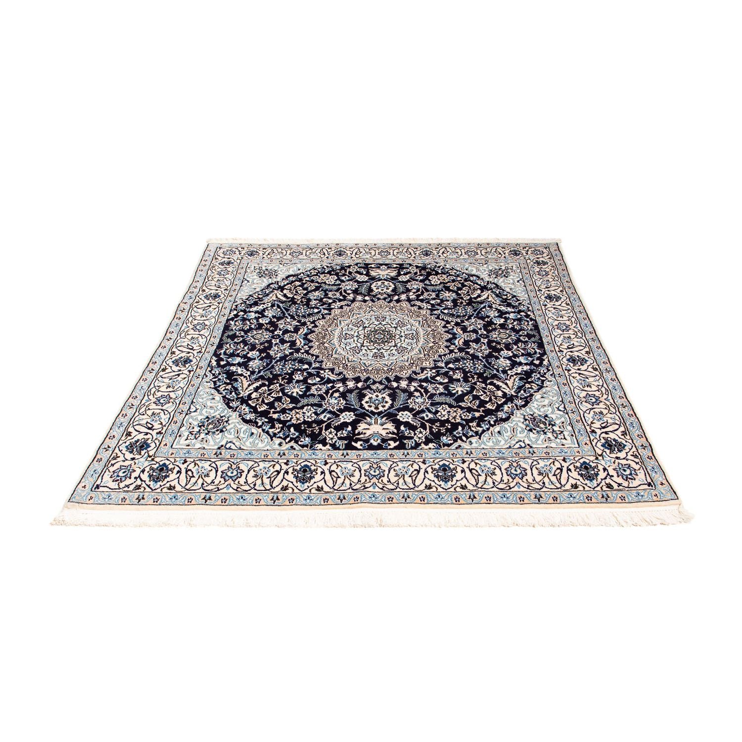 Tappeto Persero - Nain - Reale quadrato  - 153 x 146 cm - rosso scuro