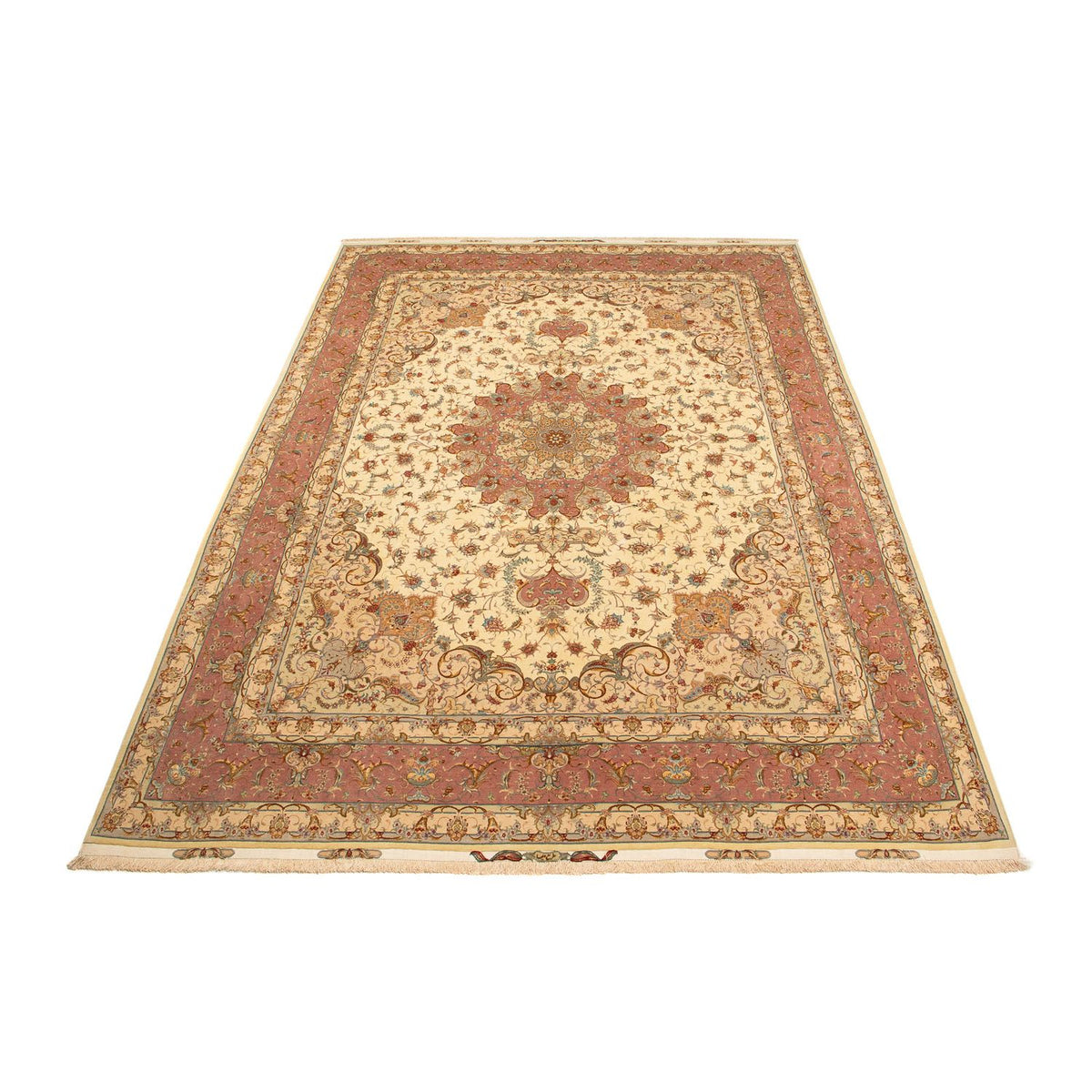 Tappeto Persero - Tabriz - Reale - 404 x 300 cm - marrone