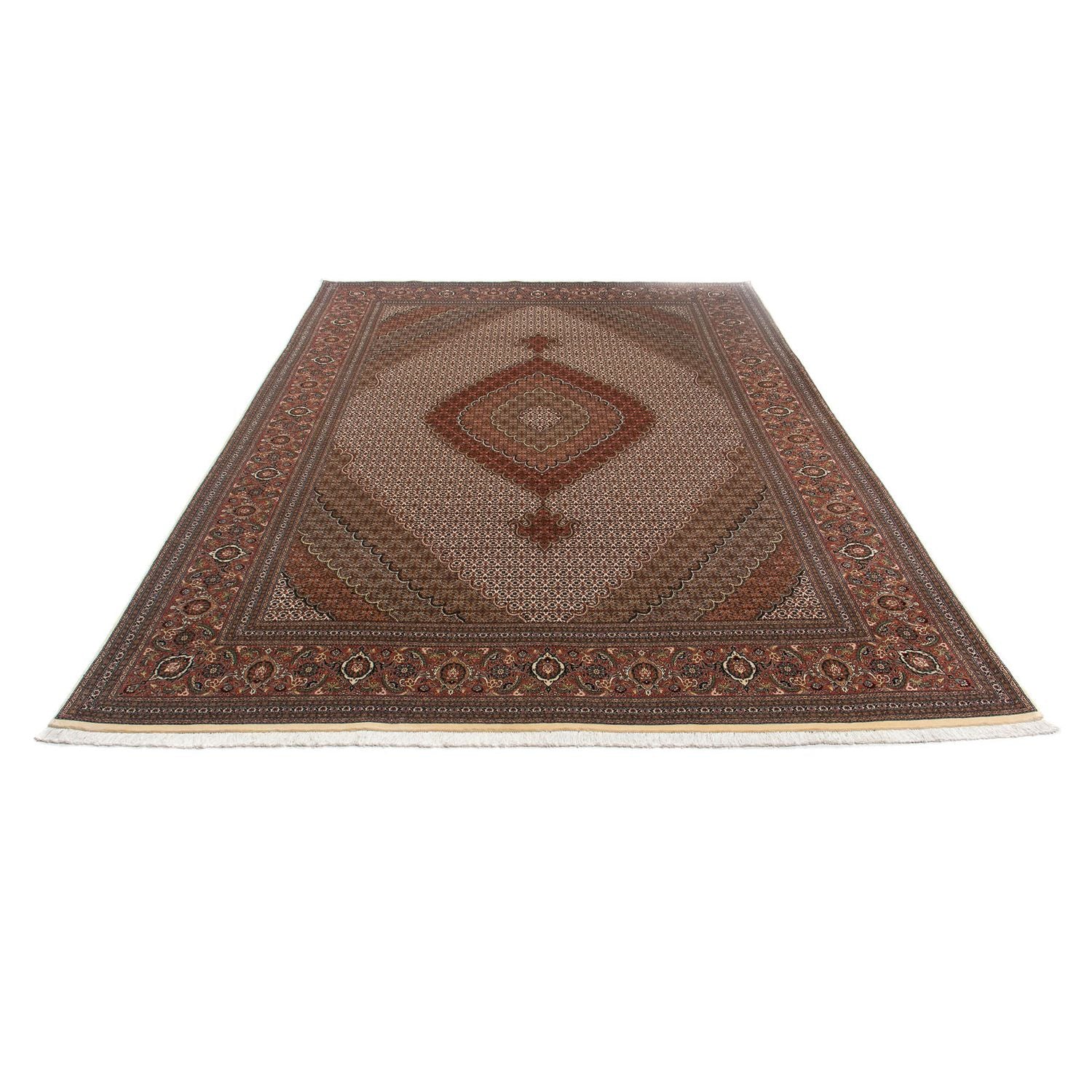 Tappeto Persero - Tabriz - Reale - 349 x 250 cm - marrone