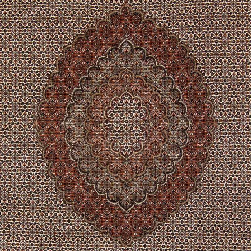 Tappeto Persero - Tabriz - 350 x 250 cm - marrone scuro