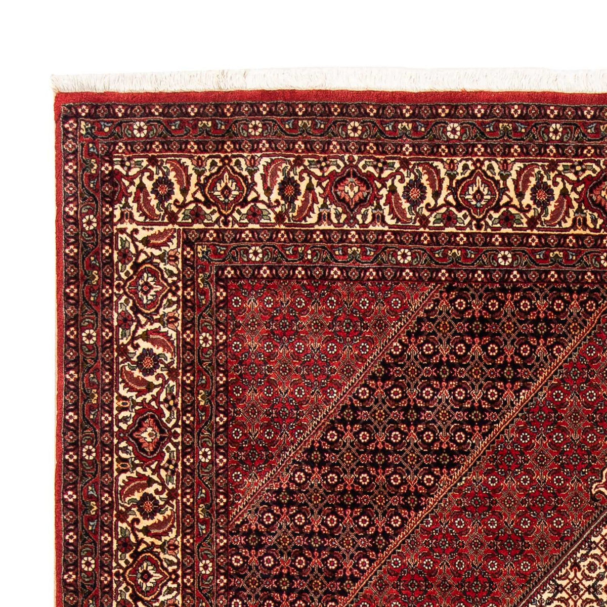 Tappeto Persero - Bidjar - 248 x 171 cm - rosso scuro