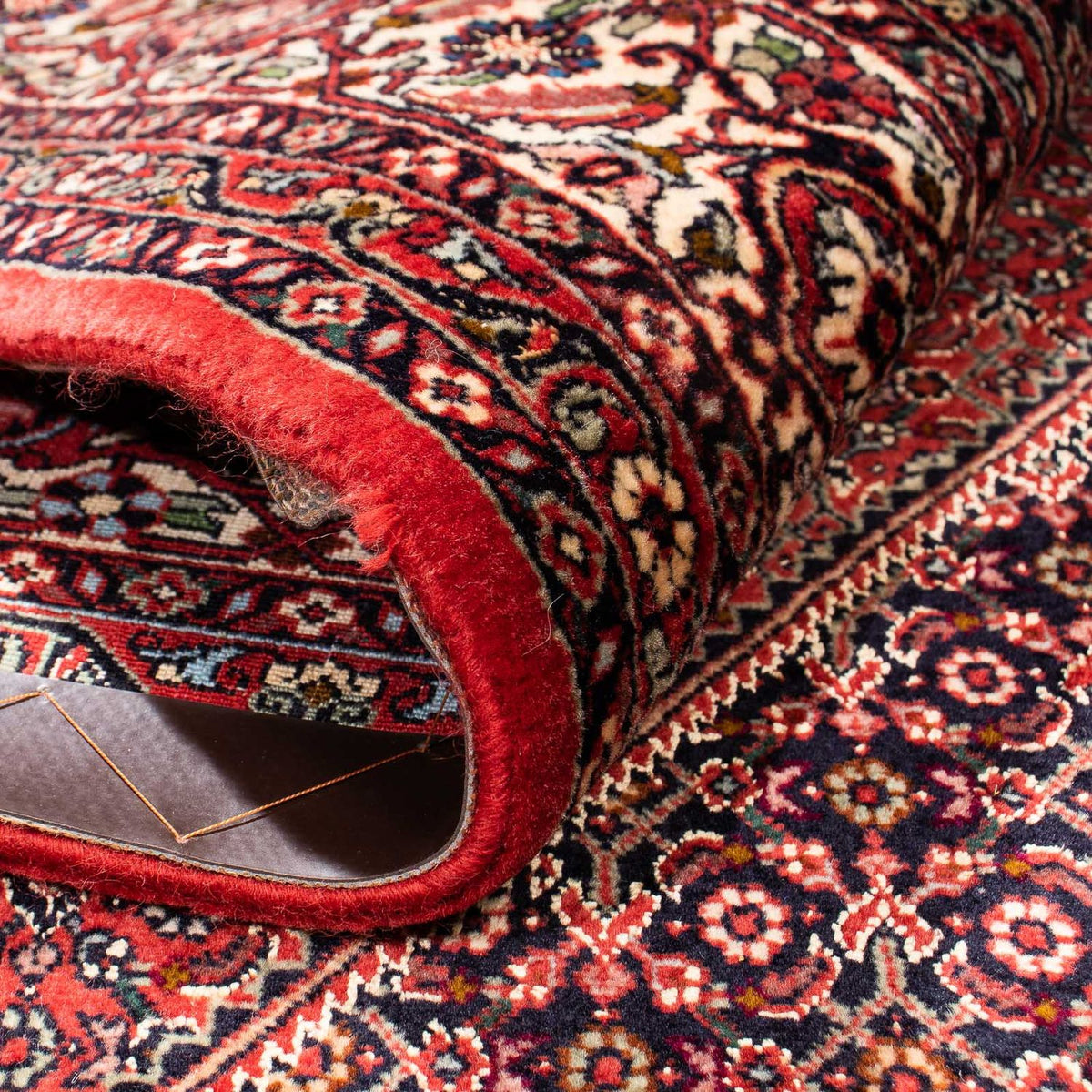 Tappeto Persero - Bidjar - 248 x 171 cm - rosso scuro