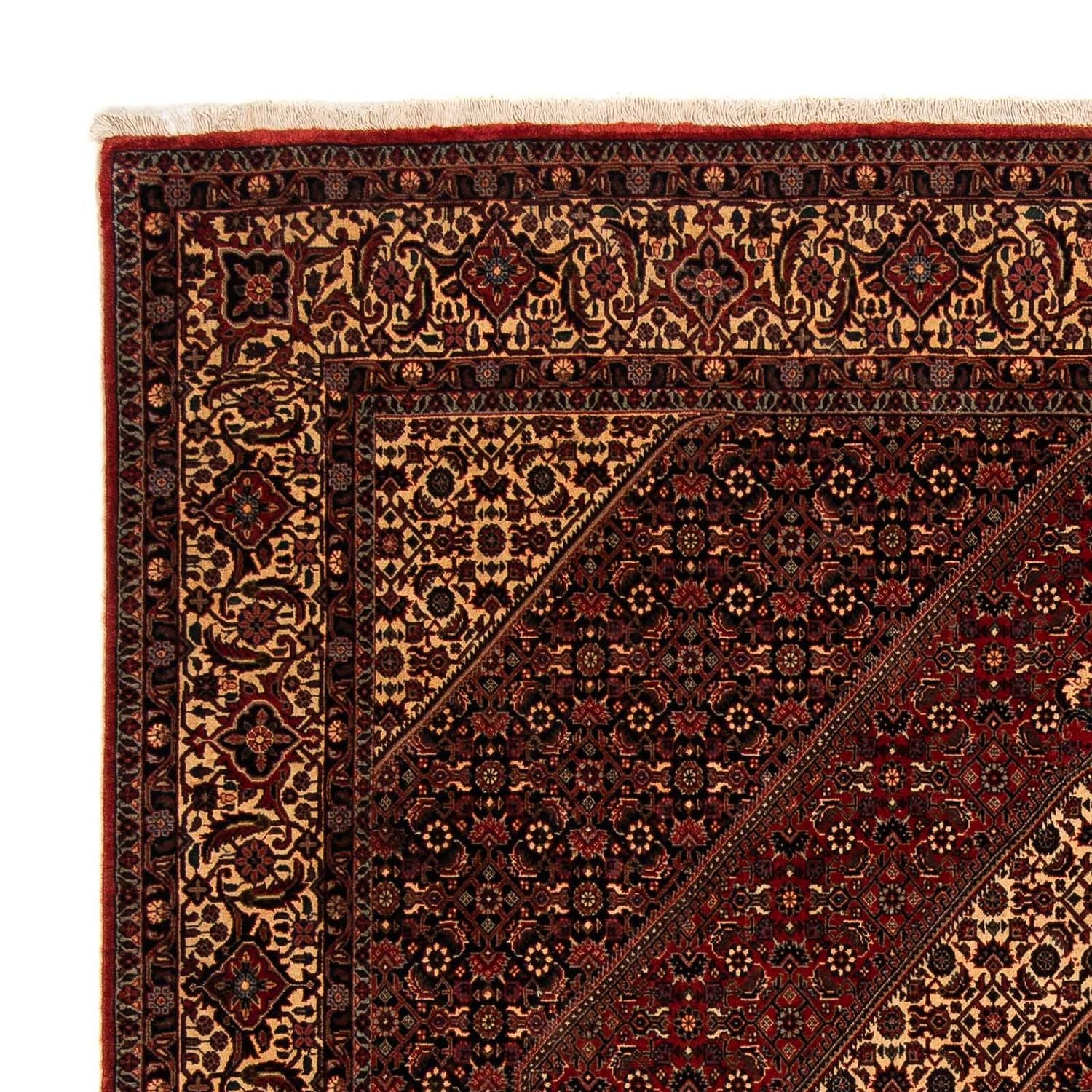 Tappeto Persero - Bidjar - 248 x 200 cm - rosso scuro