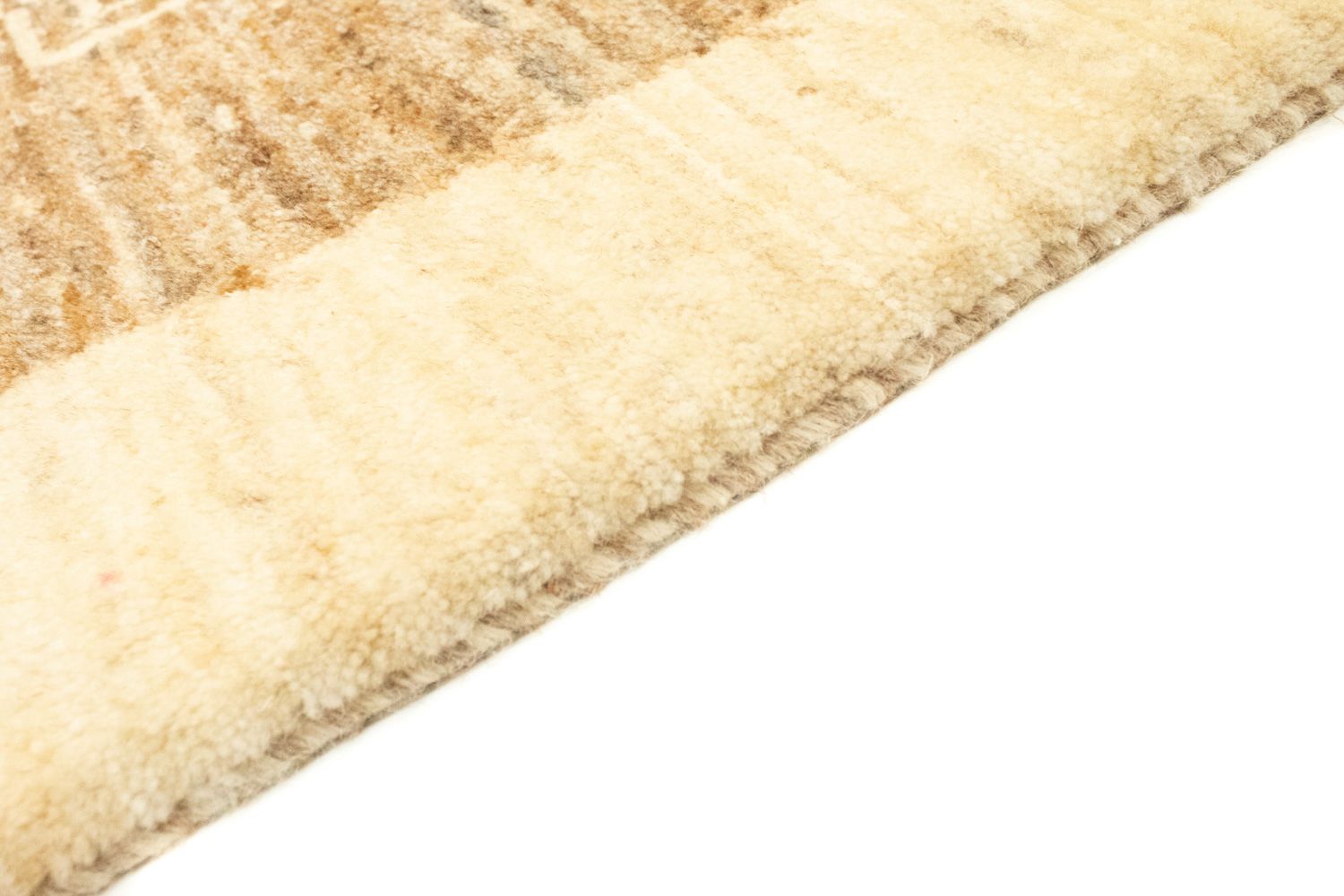 Tappeto Gabbeh - Loribaft Persero - 242 x 162 cm - marrone chiaro