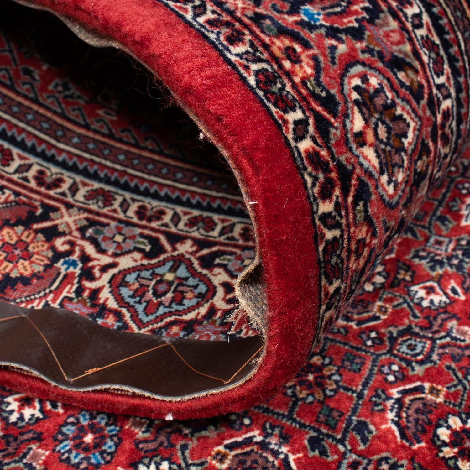 Tappeto Persero - Bidjar - 206 x 126 cm - rosso scuro