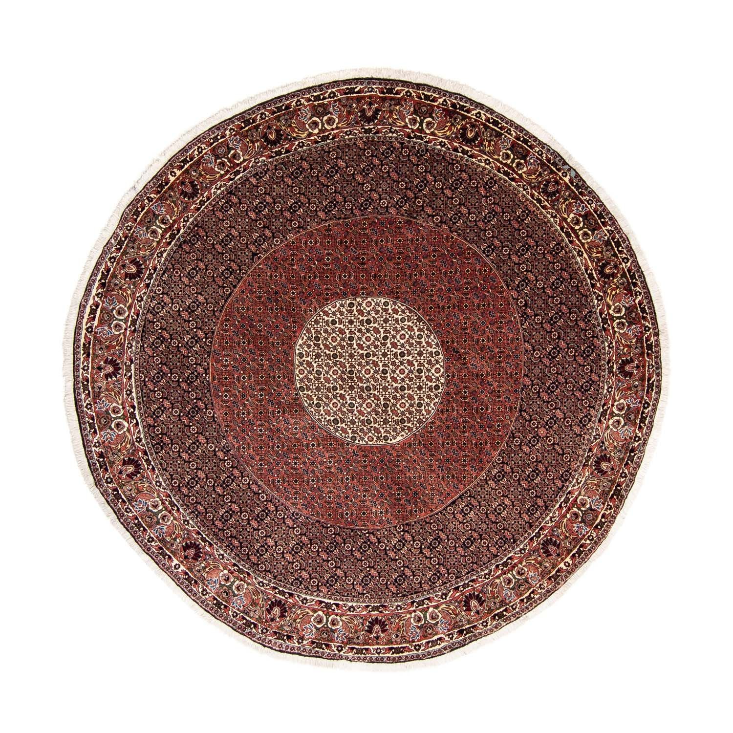 Tappeto Persero - Bidjar rotondo  - 260 x 260 cm - rosso scuro