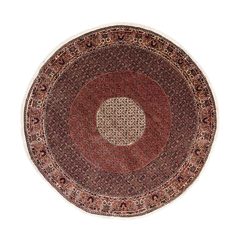 Tappeto Persero - Bidjar rotondo  - 260 x 260 cm - rosso scuro