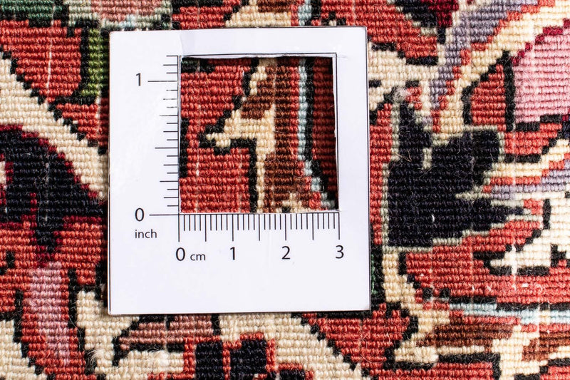 Tappeto Persero - Bidjar rotondo  - 260 x 260 cm - rosso scuro