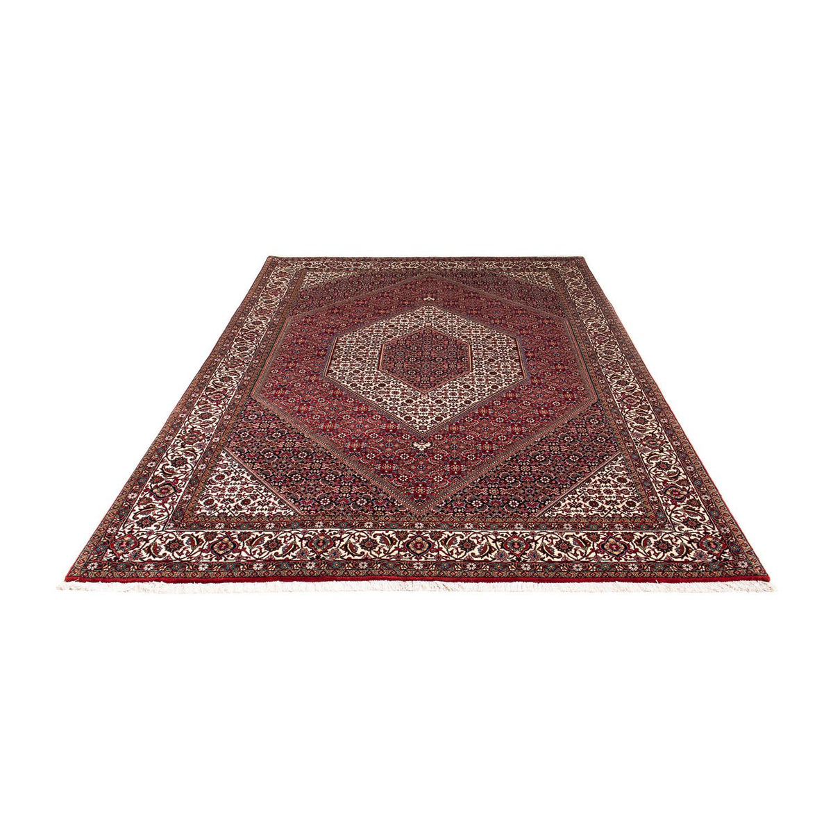 Tappeto Persero - Bidjar - 246 x 171 cm - rosso scuro