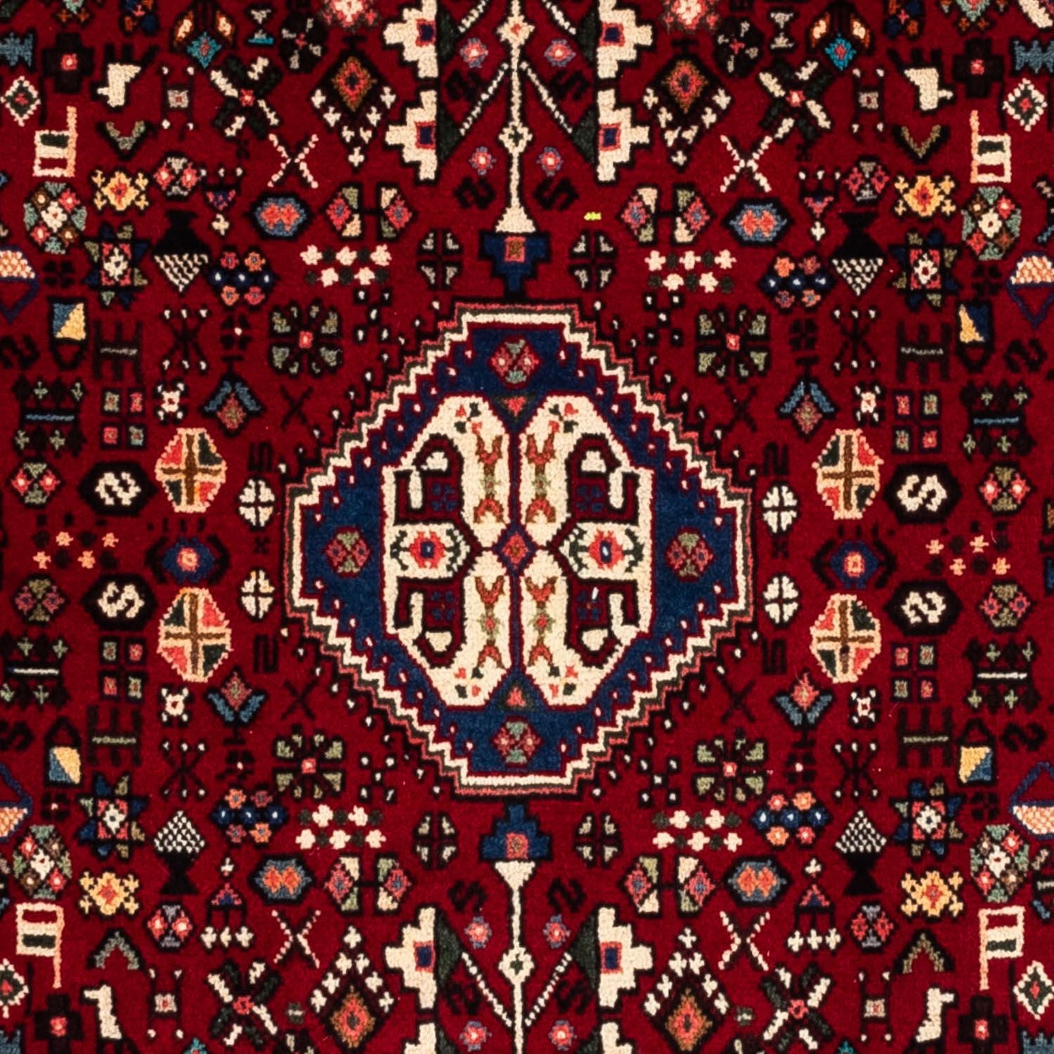 Tappeto Persero - Nomade - 150 x 103 cm - rosso scuro