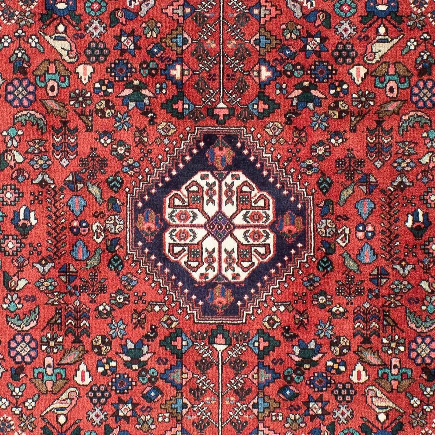 Tappeto Gabbeh - Kashkuli Persero - 203 x 153 cm - rosso scuro