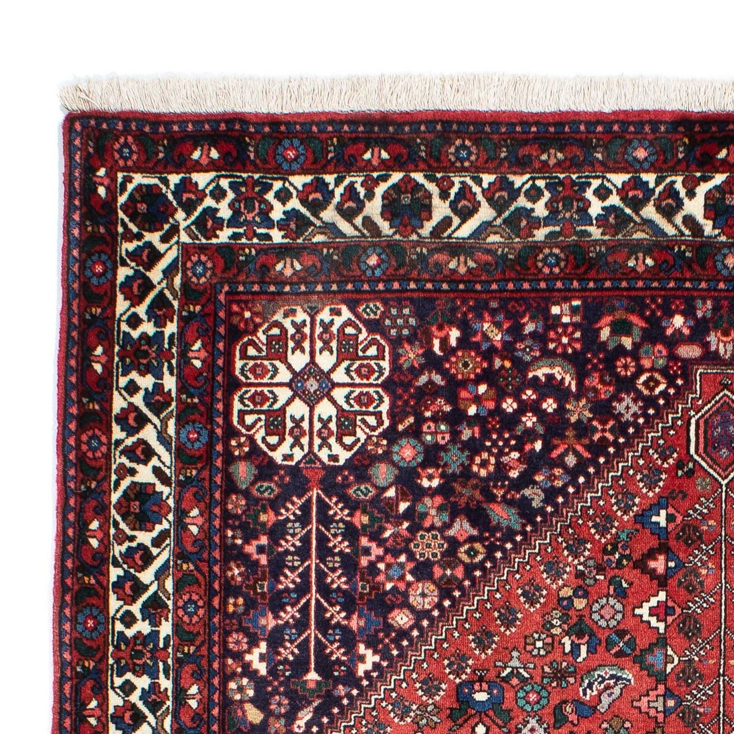 Tappeto Gabbeh - Kashkuli Persero - 203 x 153 cm - rosso scuro