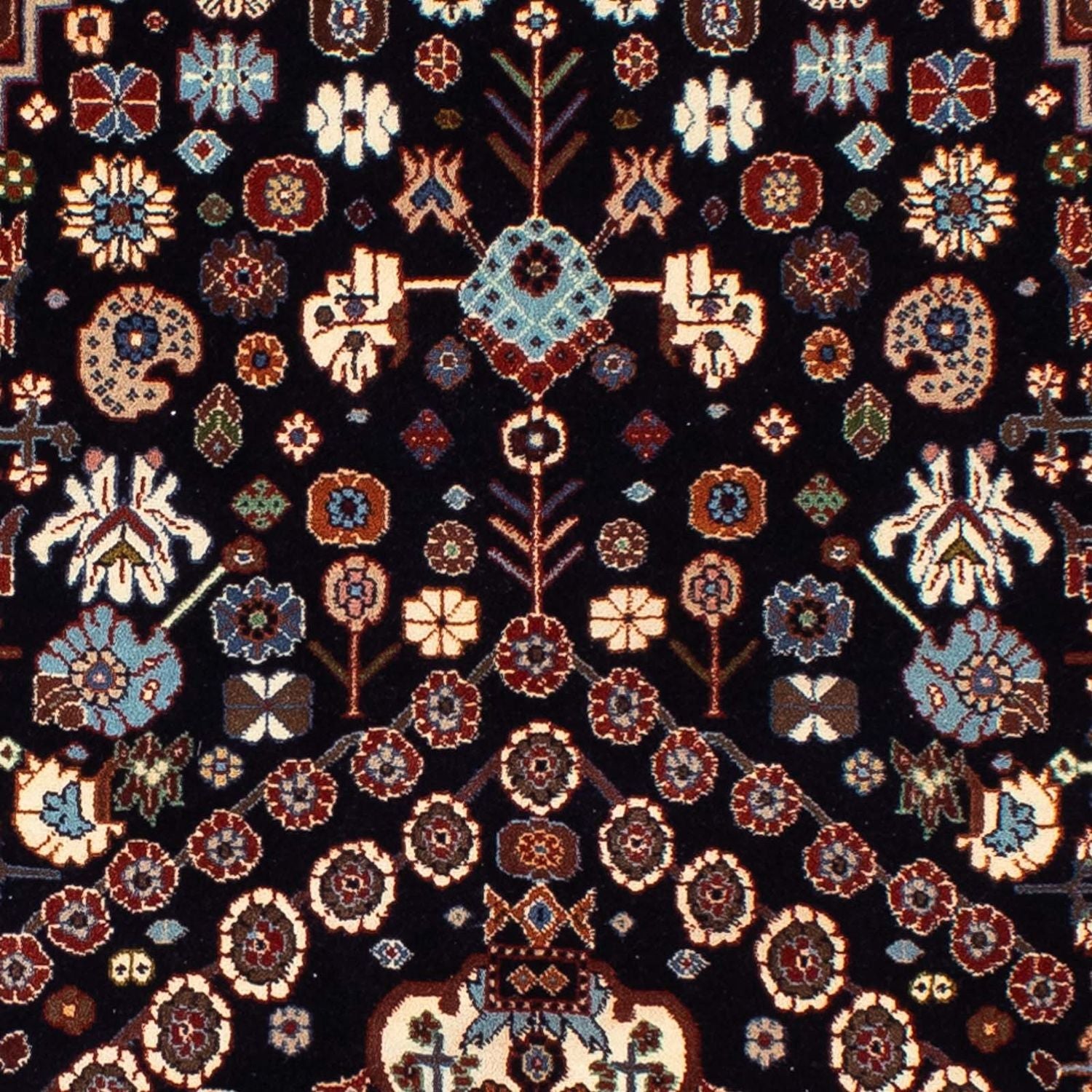 Tappeto Gabbeh - Kashkuli Persero - 224 x 138 cm - blu scuro