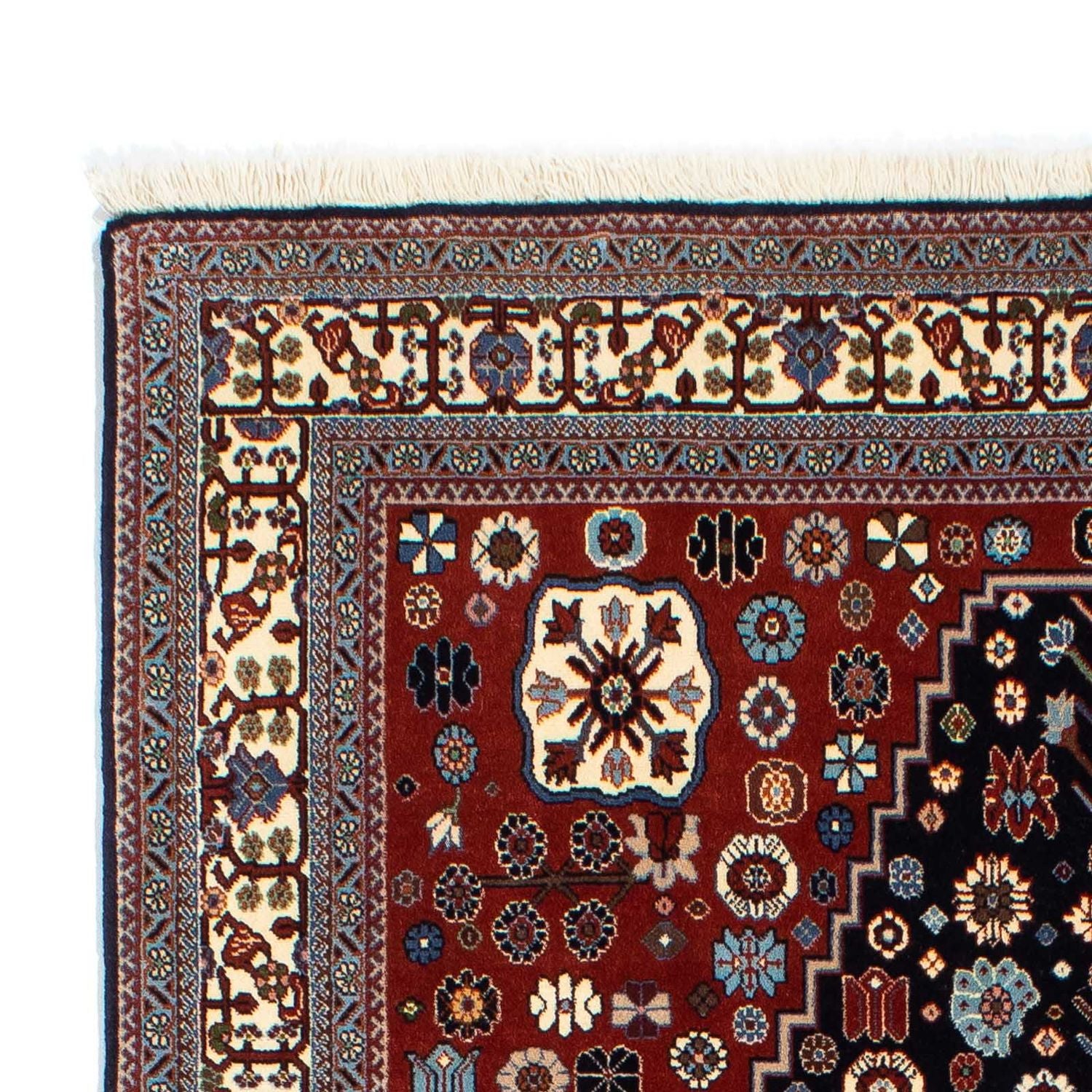 Tappeto Gabbeh - Kashkuli Persero - 224 x 138 cm - blu scuro