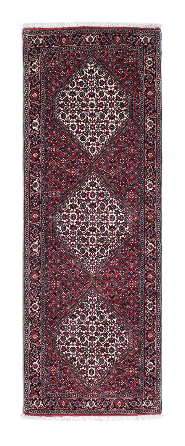 Tappeto corsia Tappeto Persero - Bidjar - 205 x 74 cm - rosso scuro