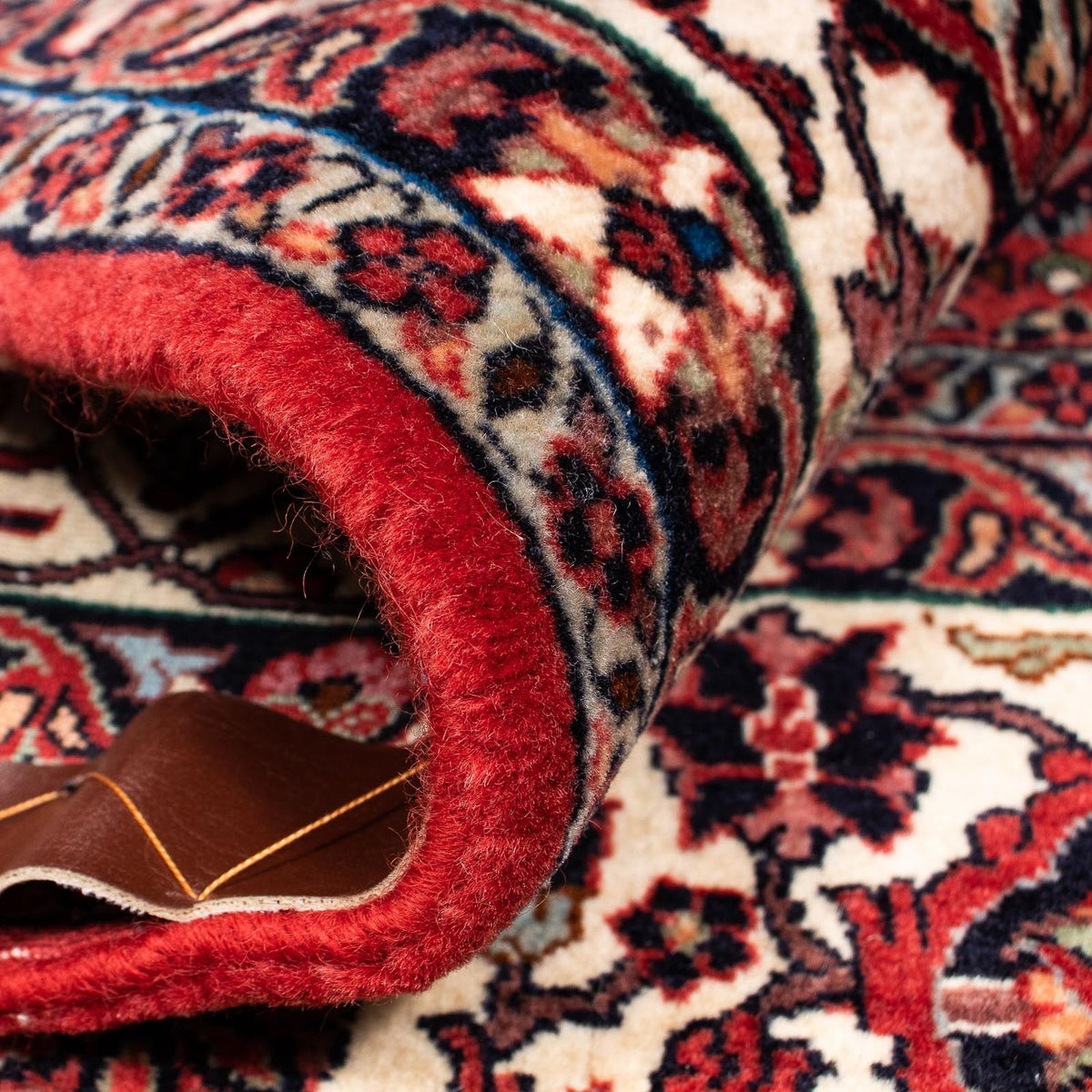 Tappeto Persero - Bidjar quadrato  - 212 x 205 cm - rosso scuro