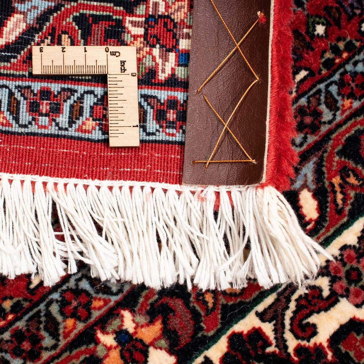 Tappeto Persero - Bidjar quadrato  - 212 x 205 cm - rosso scuro