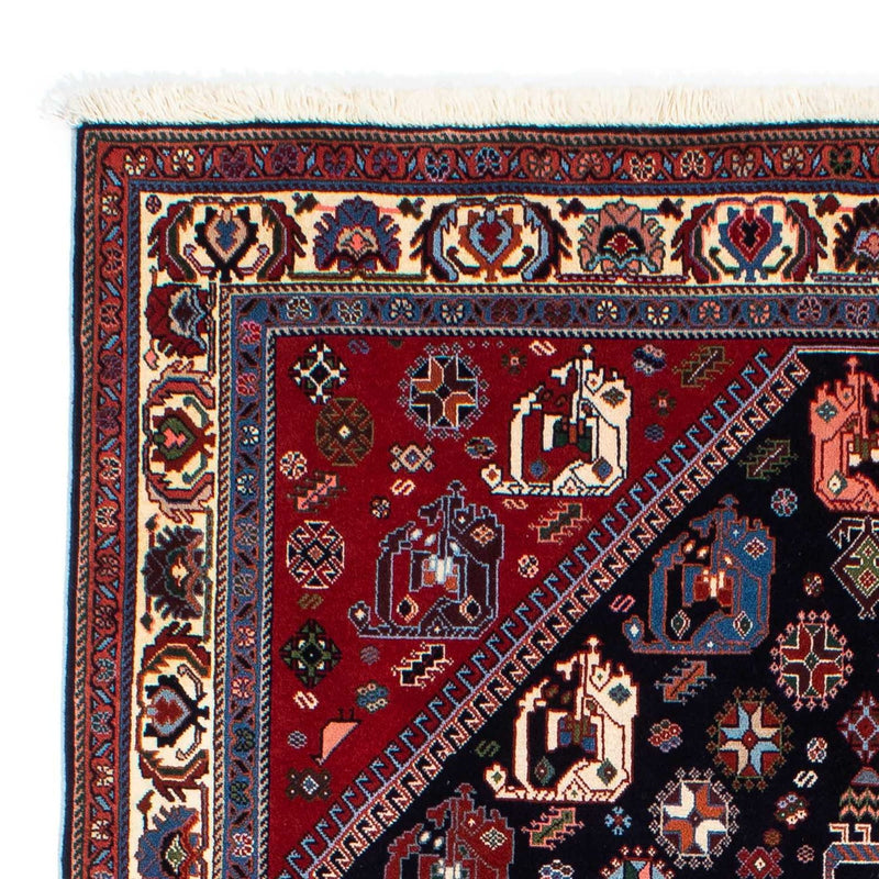 Tappeto Gabbeh - Kashkuli Persero - 212 x 143 cm - blu scuro