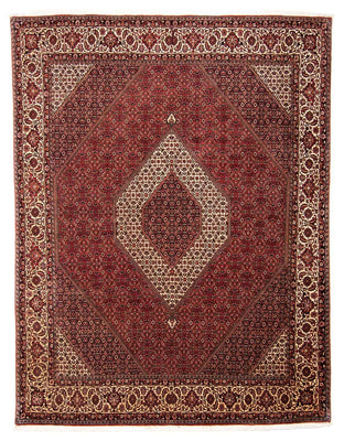 Tappeto Persero - Bidjar - 304 x 251 cm - rosso scuro