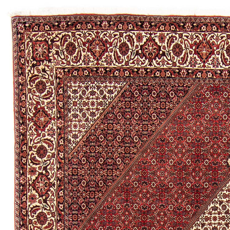 Tappeto Persero - Bidjar - 304 x 251 cm - rosso scuro