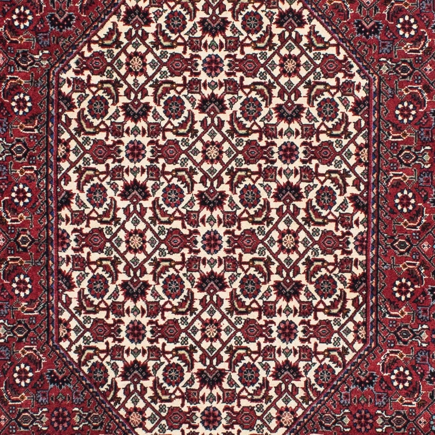 Tappeto corsia Tappeto Persero - Bidjar - 204 x 103 cm - blu scuro