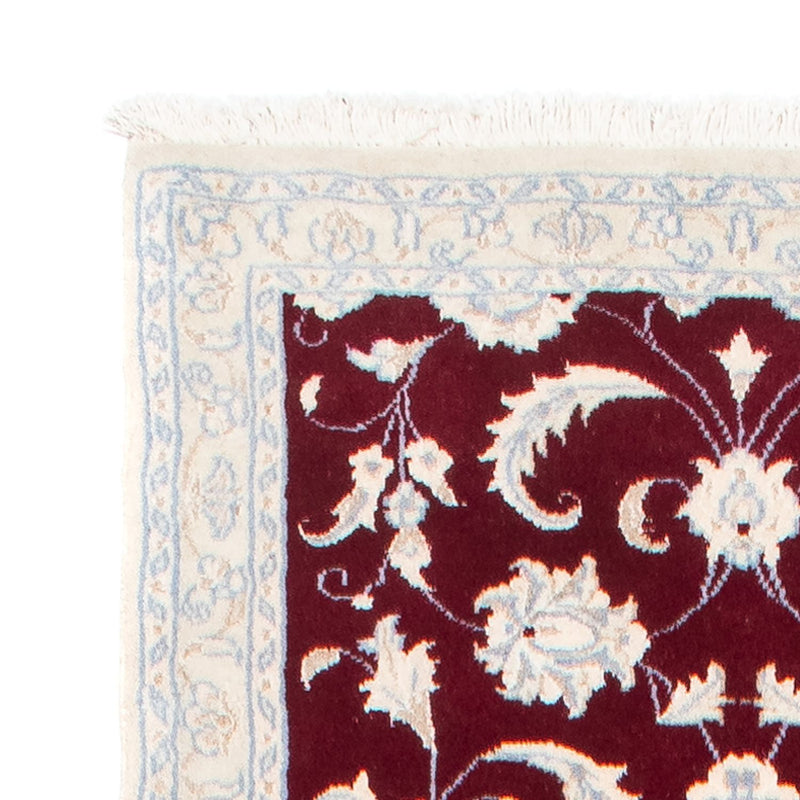 Tappeto corsia Tappeto Persero - Nain - 398 x 84 cm - rosso scuro