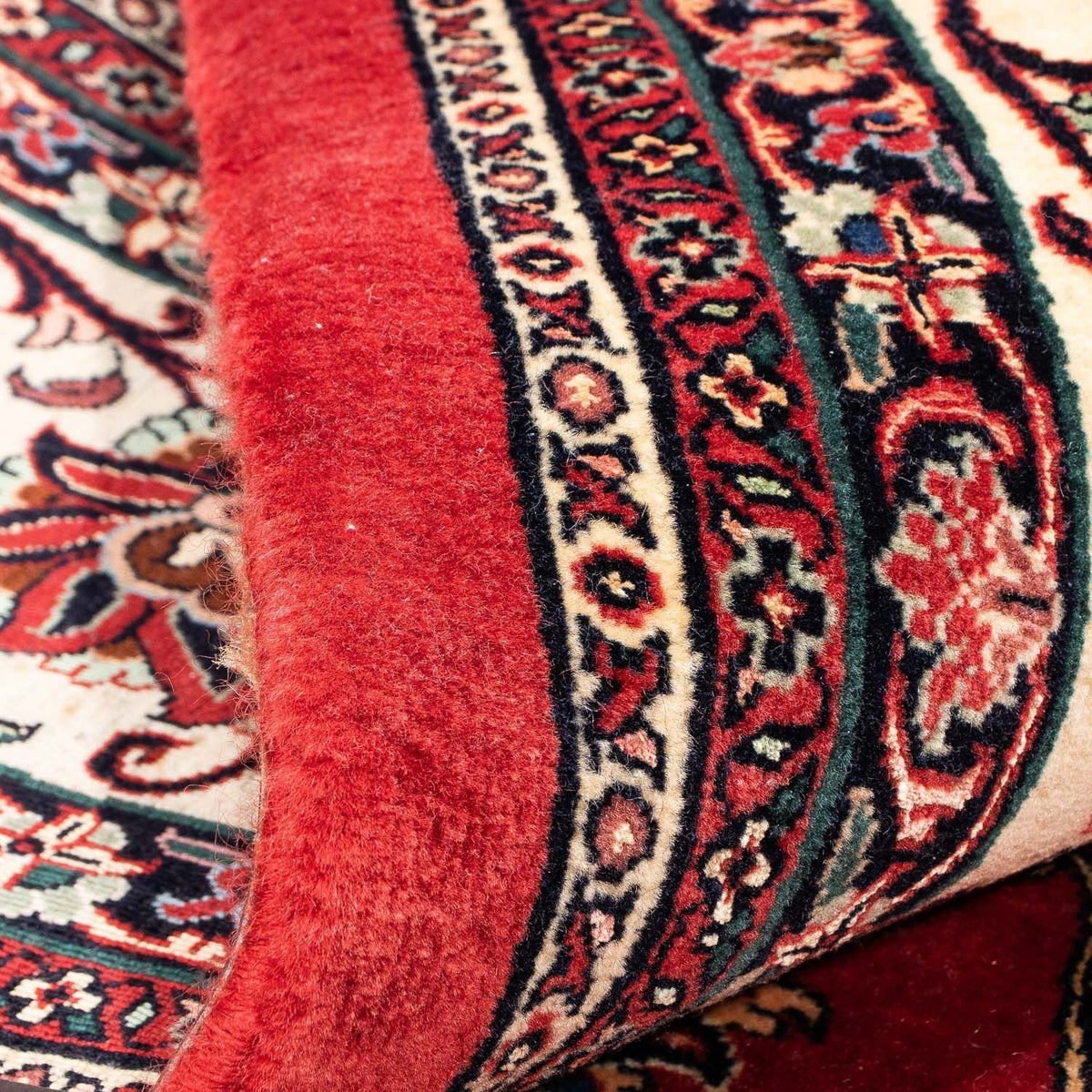 Tappeto Persero - Bidjar - 284 x 241 cm - rosso scuro