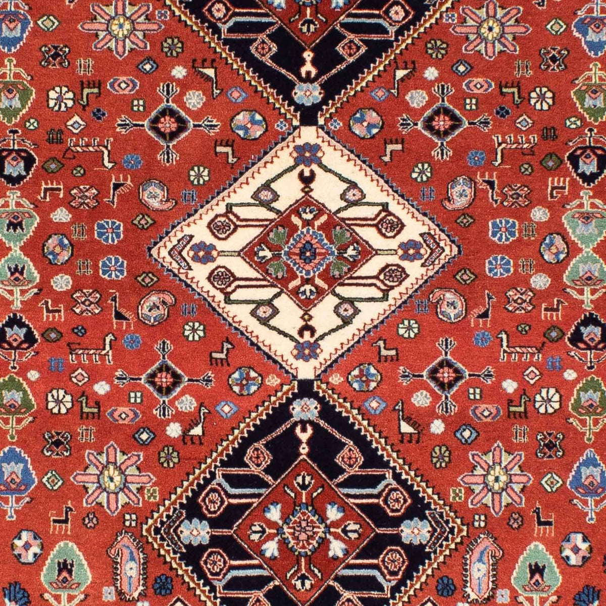 Tappeto Gabbeh - Kashkuli Persero - 194 x 156 cm - marrone