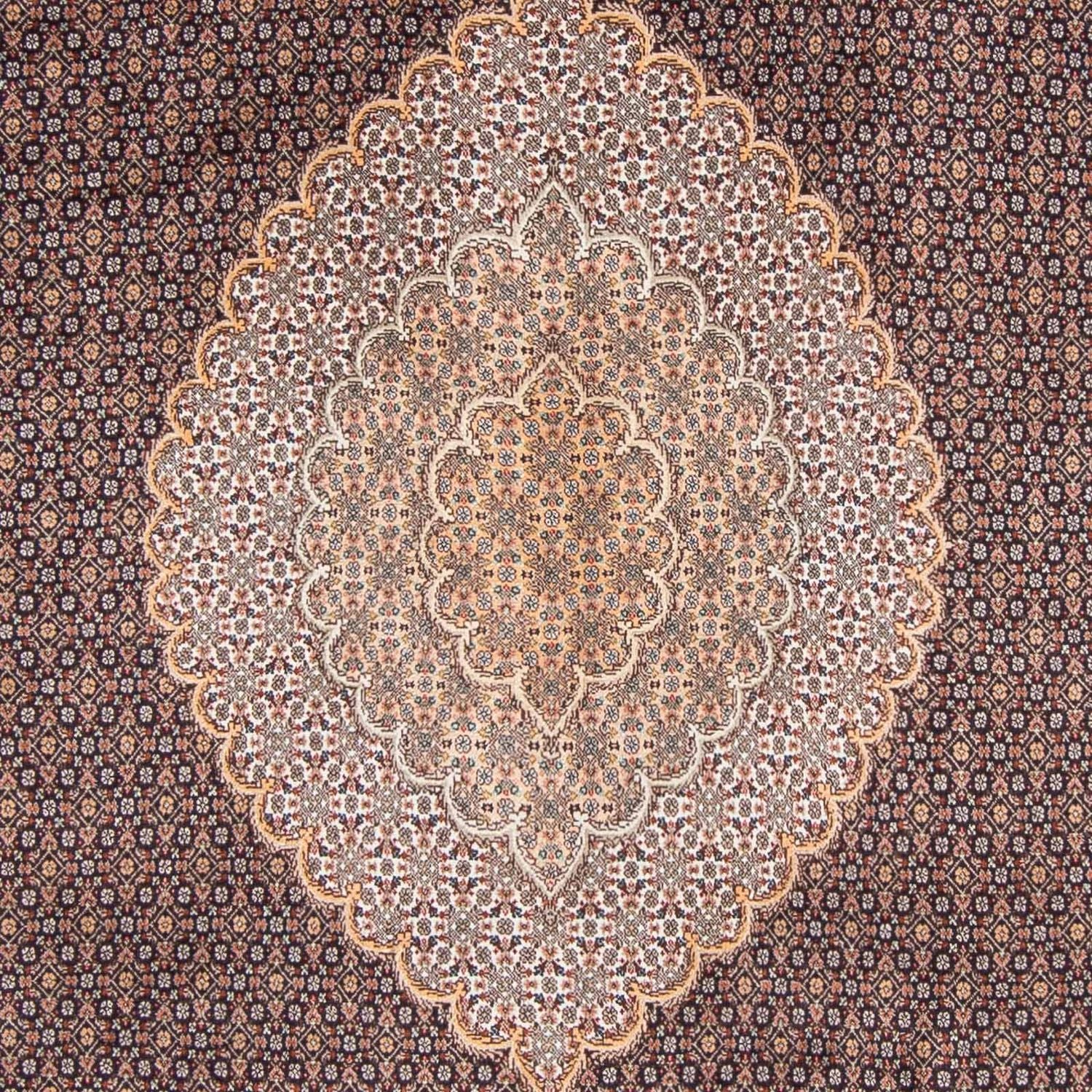 Tappeto Persero - Tabriz - 304 x 203 cm - marrone