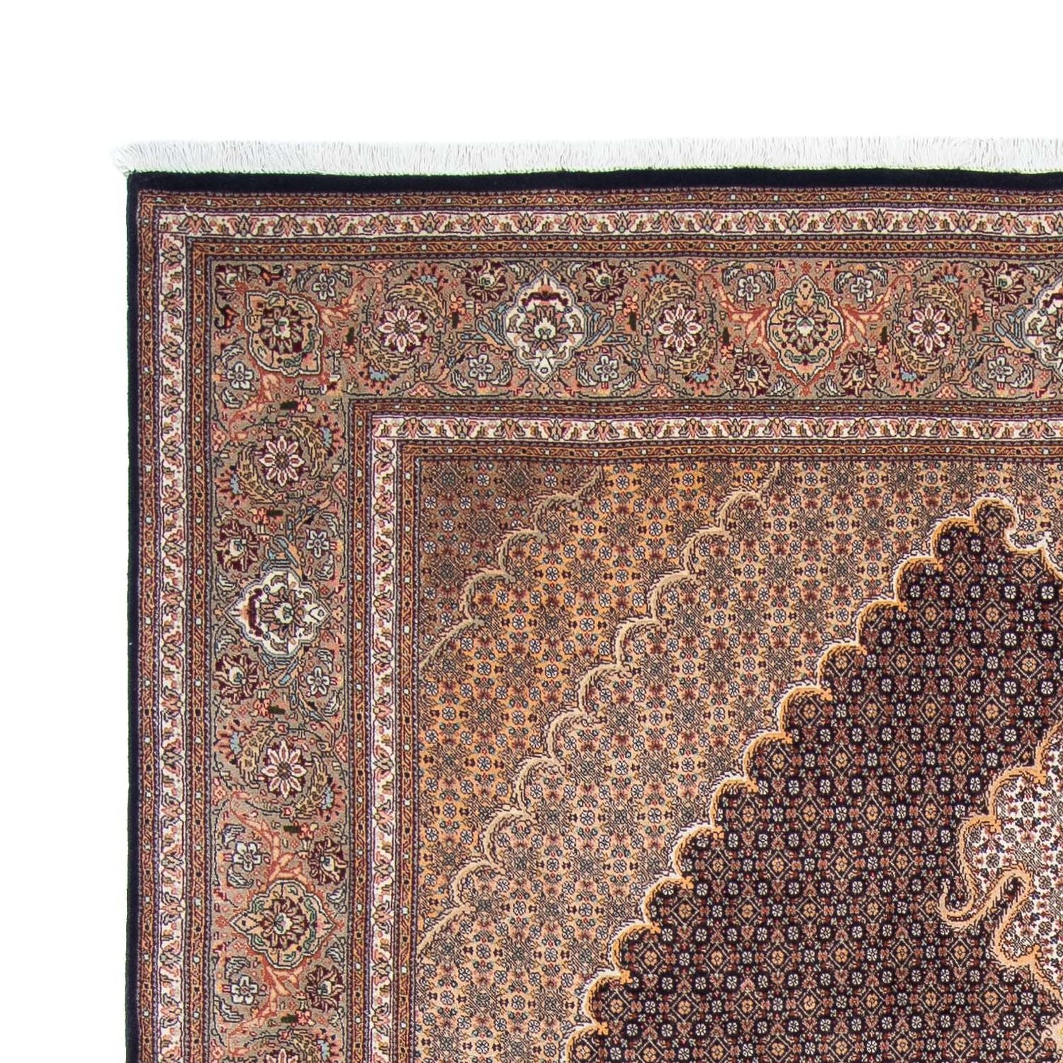 Tappeto Persero - Tabriz - 304 x 203 cm - marrone