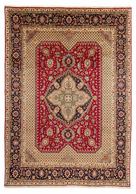 Tappeto Persero - Tabriz - 400 x 305 cm - rosso