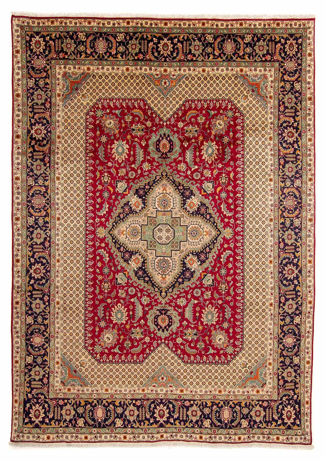 Tappeto Persero - Tabriz - 400 x 305 cm - rosso