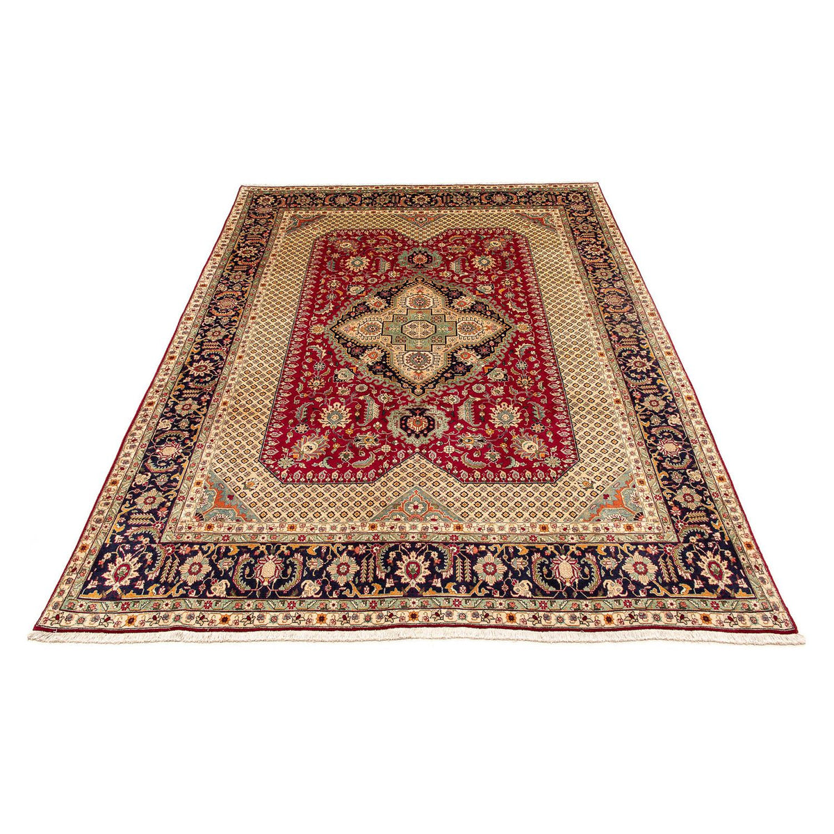Tappeto Persero - Tabriz - 400 x 305 cm - rosso