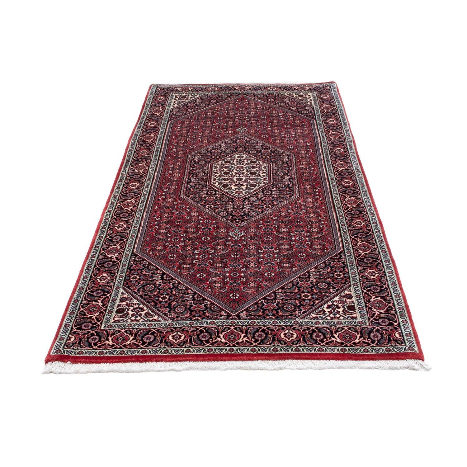 Tappeto corsia Tappeto Persero - Bidjar - 201 x 100 cm - rosso scuro