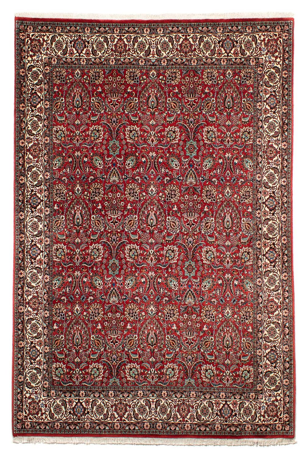 Tappeto Persero - Bidjar - 286 x 202 cm - rosso scuro