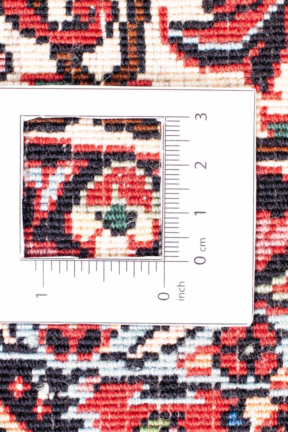 Tappeto Persero - Bidjar rotondo  - 150 x 150 cm - rosso scuro