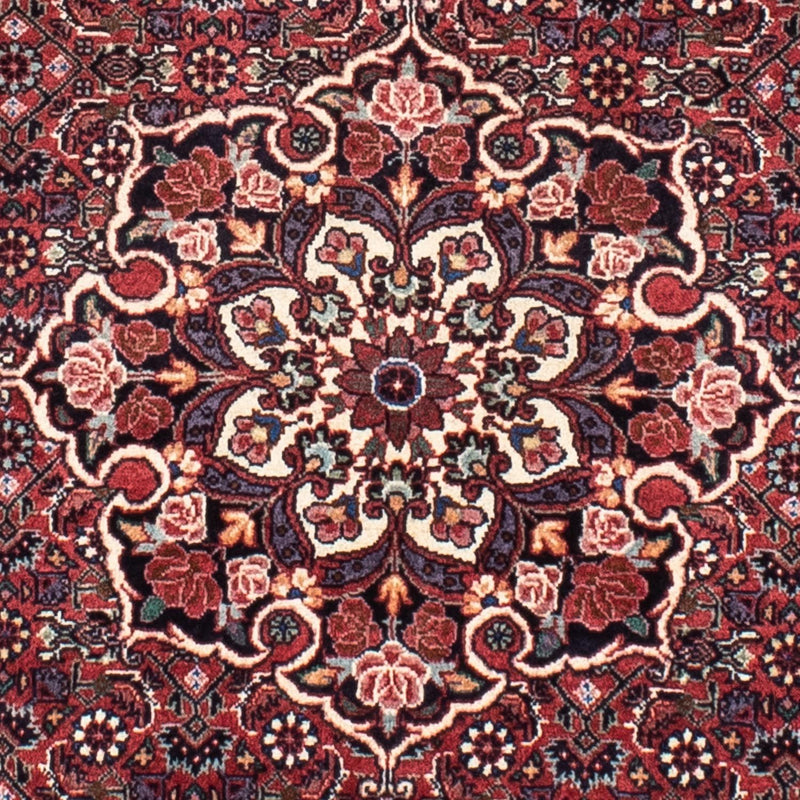 Tappeto Persero - Bidjar rotondo  - 100 x 100 cm - rosso scuro
