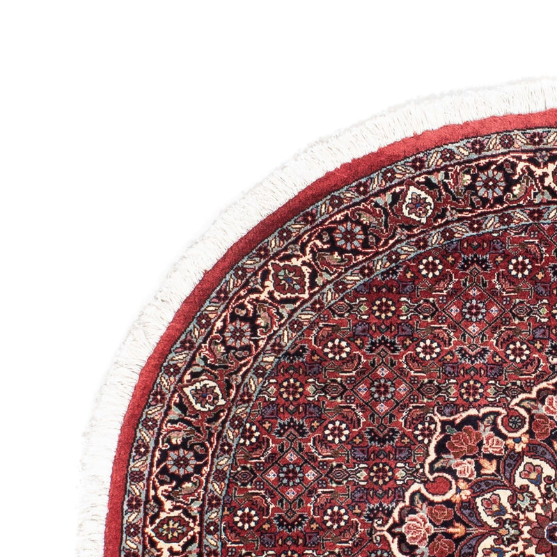 Tappeto Persero - Bidjar rotondo  - 100 x 100 cm - rosso scuro