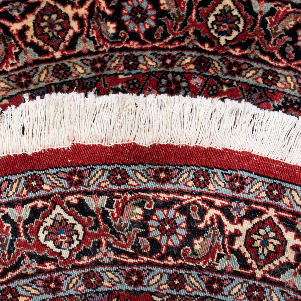 Tappeto Persero - Bidjar rotondo  - 100 x 100 cm - rosso scuro