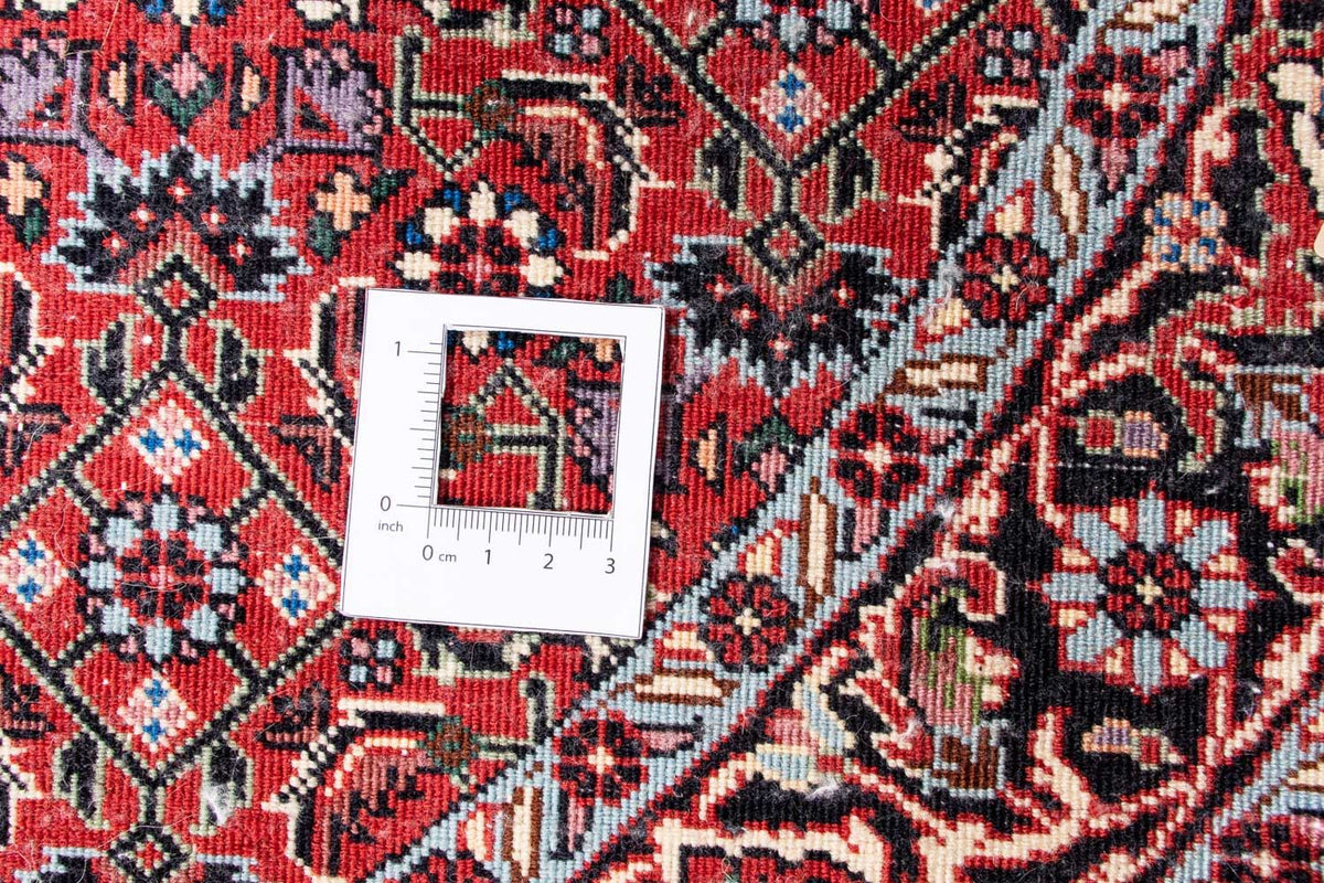 Tappeto Persero - Bidjar rotondo  - 100 x 100 cm - rosso scuro