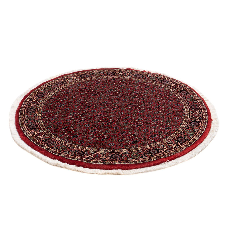 Tappeto Persero - Bidjar rotondo  - 105 x 105 cm - rosso scuro