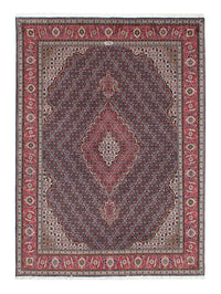 Tappeto Persero - Tabriz - 208 x 146 cm - blu scuro – product image