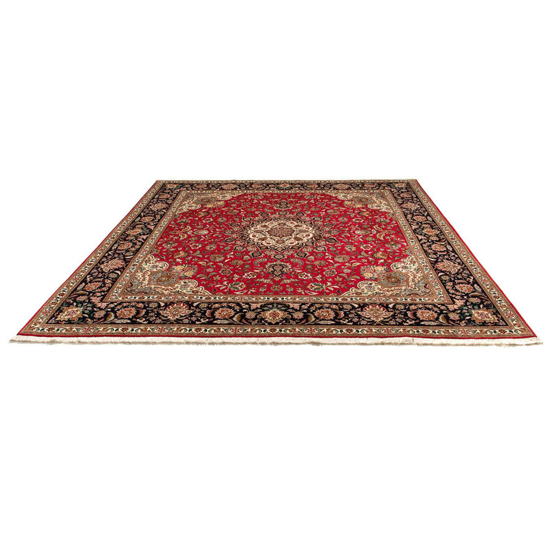 Tappeto Persero - Tabriz - Reale quadrato  - 251 x 251 cm - rosso