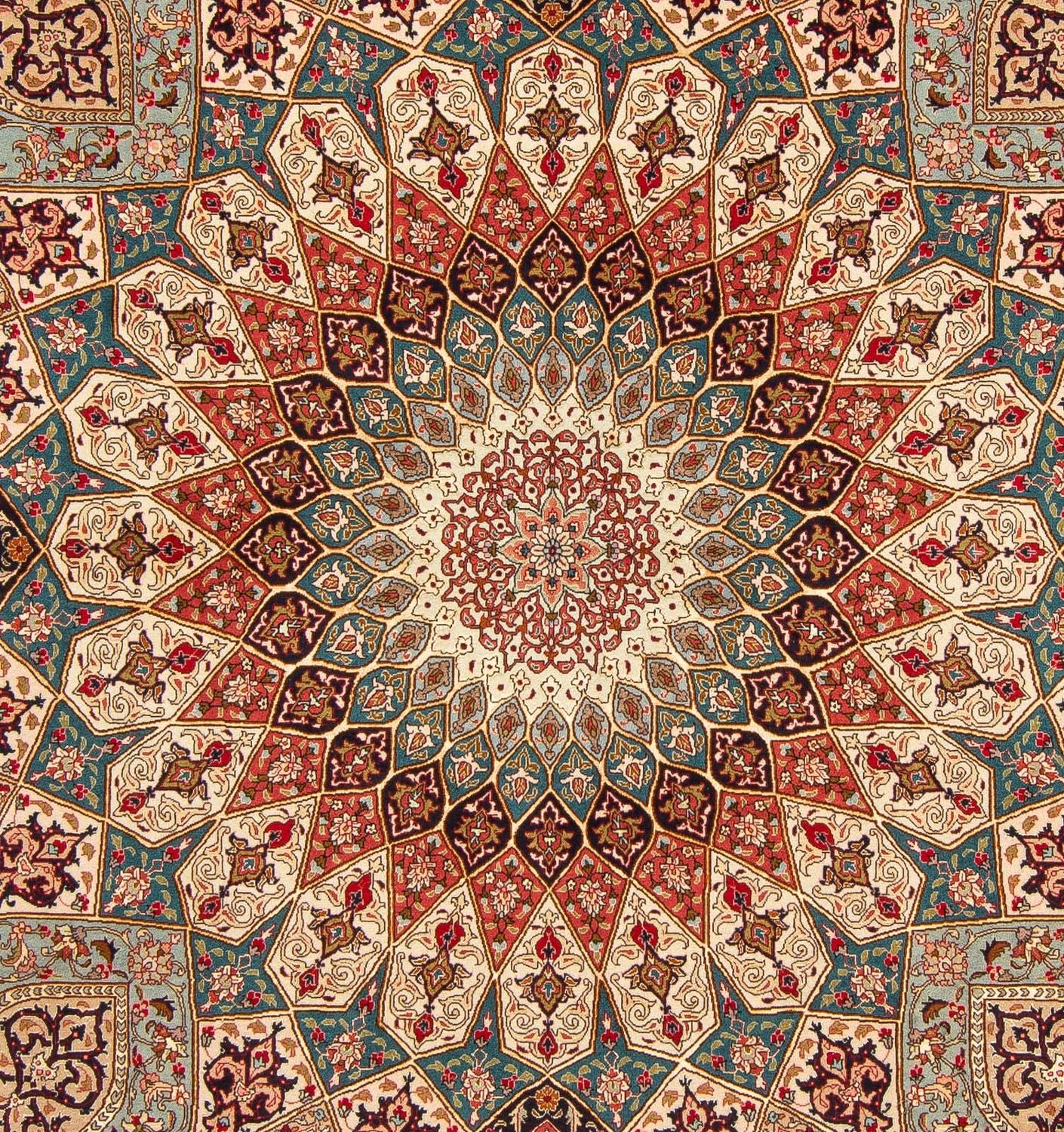 Tappeto Persero - Tabriz - Reale - 254 x 204 cm - multicolore