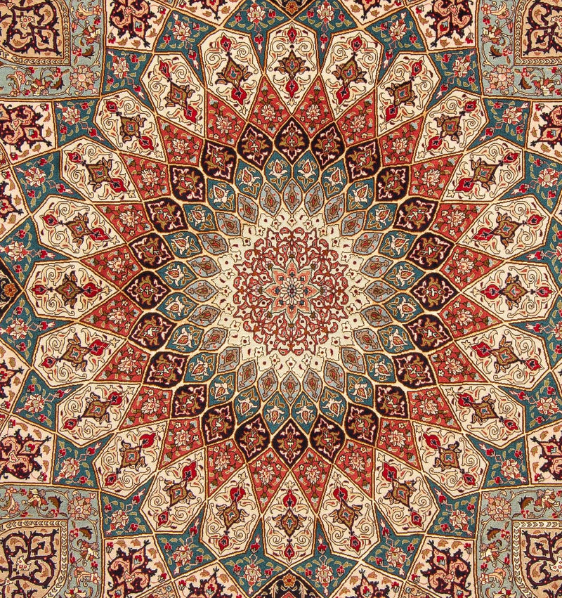 Tappeto Persero - Tabriz - Reale - 254 x 204 cm - multicolore
