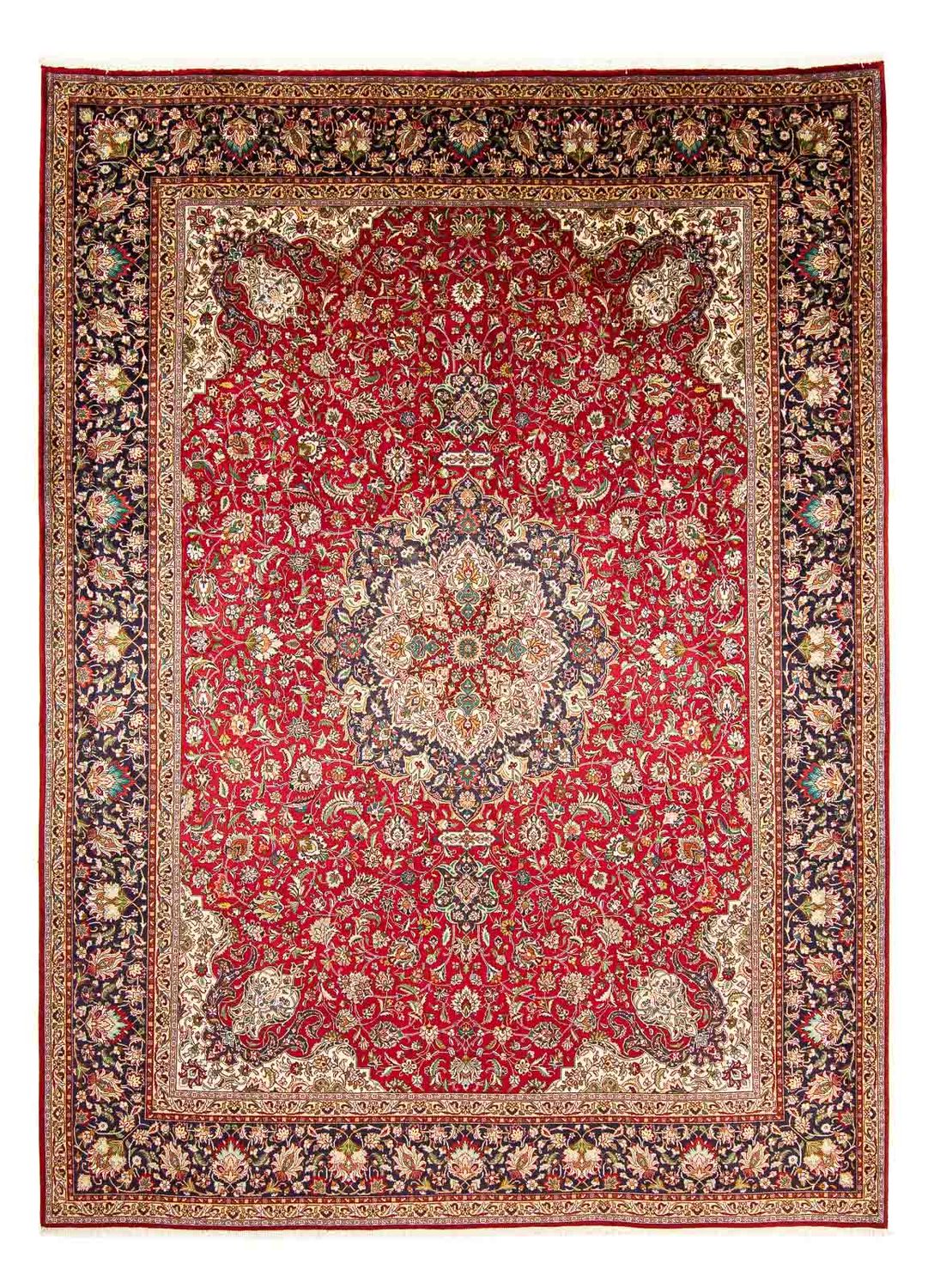 Tappeto Persero - Tabriz - Reale - 398 x 300 cm - rosso