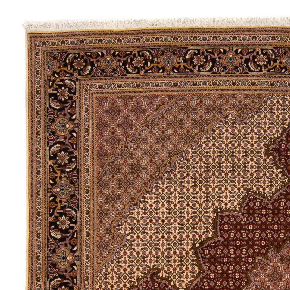 Tappeto Persero - Tabriz - Reale - 351 x 252 cm - marrone